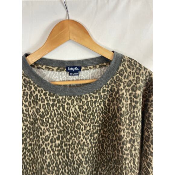 Splendid Animal Print Pullover Sweater size medium - Picture 2 of 5